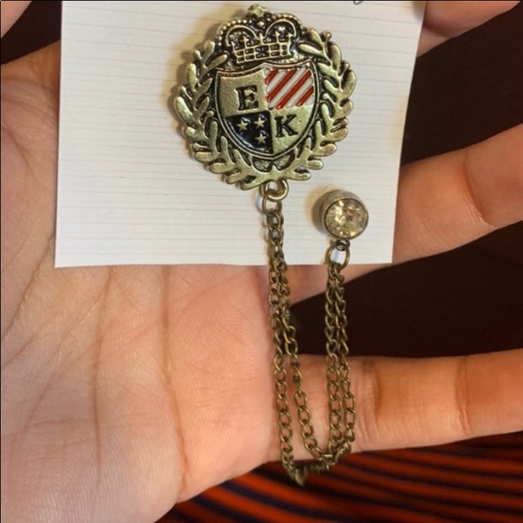 Collar accessories brooch for men - Picture 2 of 7